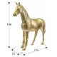 Figurina Decorativa Schuller Pegaso- Large Horse Figure, Gold 718622 Spania