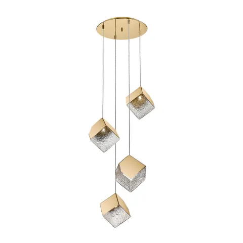 Suspensie Schuller ·Priscila· Lamp 4L., Gold 720403 G9 Spania
