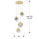 Suspensie Schuller ·Priscila· Lamp 4L., Gold 720403 G9 Spania