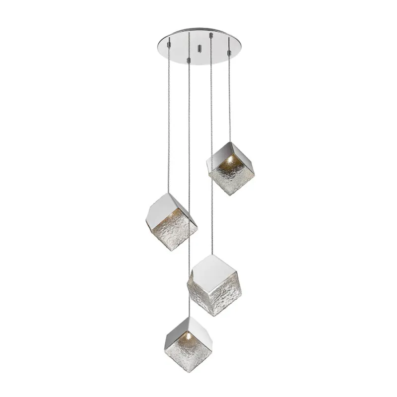Suspensie Schuller ·Priscila· Lamp 4L., Chrome 720410 G9 Spania