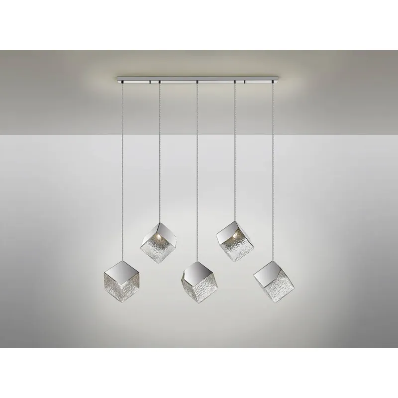 Suspensie Schuller ·Priscila· Lamp 5L., Chrome 720588 G9 Spania