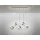 Suspensie Schuller ·Priscila· Lamp 5L., Chrome 720588 G9 Spania
