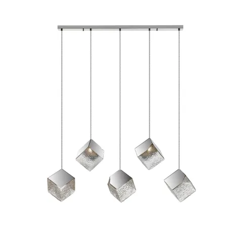 Suspensie Schuller ·Priscila· Lamp 5L., Chrome 720588 G9 Spania