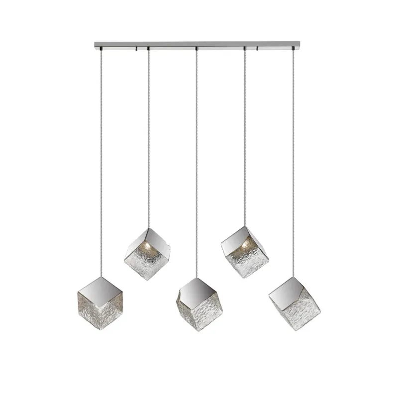 Suspensie Schuller ·Priscila· Lamp 5L., Chrome 720588 G9 Spania