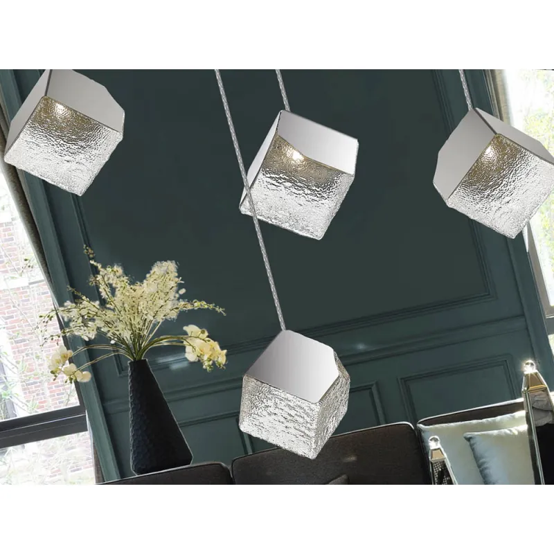 Suspensie Schuller ·Priscila· Lamp 12L., Chrome 721240 G9 Spania