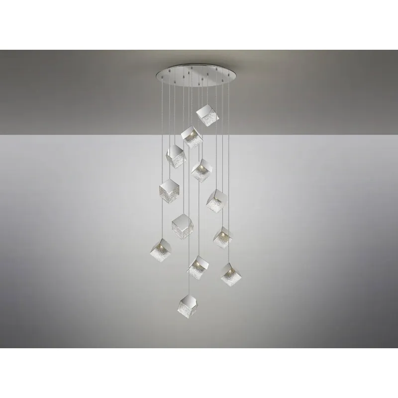 Suspensie Schuller ·Priscila· Lamp 12L., Chrome 721240 G9 Spania