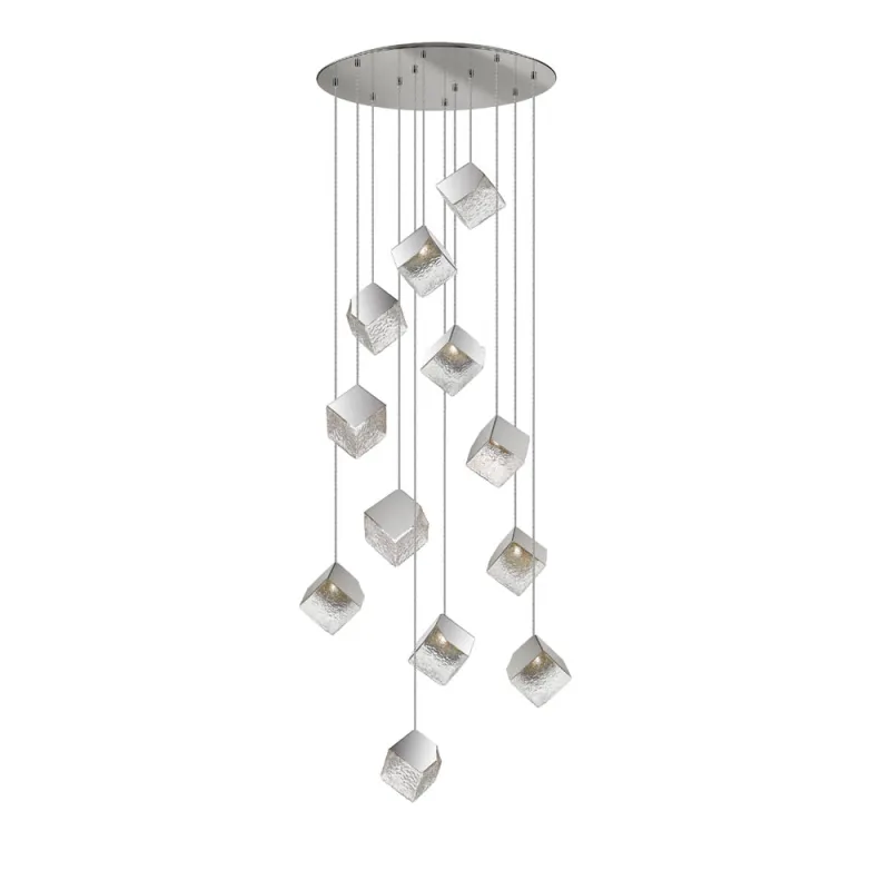 Suspensie Schuller ·Priscila· Lamp 12L., Chrome 721240 G9 Spania