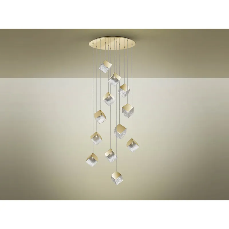 Suspensie Schuller ·Priscila· Lamp 12L., Gold 721257 G9 Spania