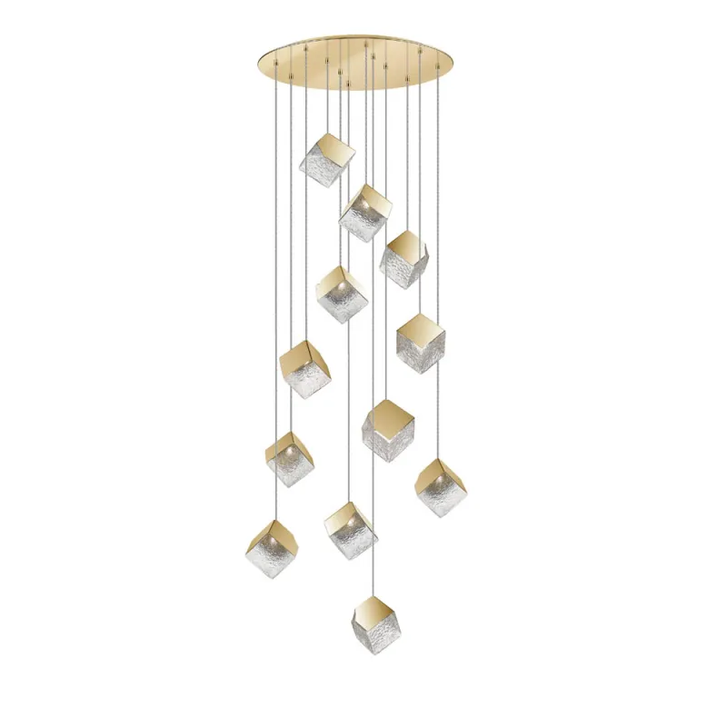 Suspensie Schuller ·Priscila· Lamp 12L., Gold 721257 G9 Spania