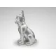 Figurina Decorativa Schuller ·Bulldog Frances· Large Figure, Silver 722582 Spania