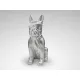 Figurina Decorativa Schuller ·Bulldog Frances· Large Figure, Silver 722582 Spania