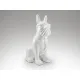 Figurina Decorativa Schuller ·Bulldog Frances· Large Figure, White 722599 Spania