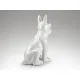 Figurina Decorativa Schuller ·Bulldog Frances· Large Figure, White 722599 Spania