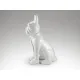 Figurina Decorativa Schuller ·Bulldog Frances· Large Figure, White 722599 Spania