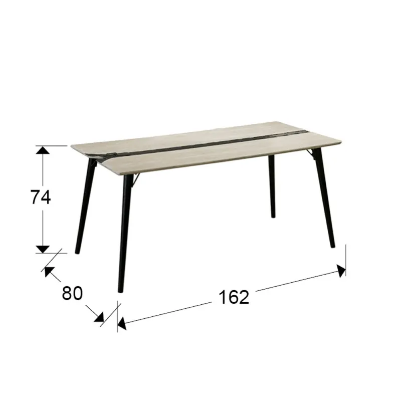 Masuta Schuller ·Zigzag· Dining Table, 162X80 743264 Spania