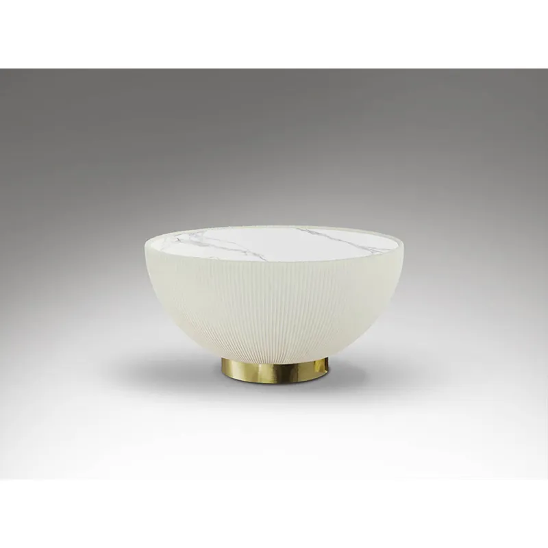 Masuta de Cafea Schuller Candy - Coffee Table White-Brass 745529 Spania