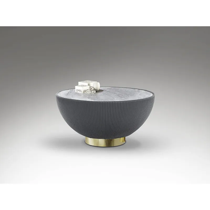 Masuta de Cafea Schuller Candy - Coffee Table Grey-Brass 745536 Spania