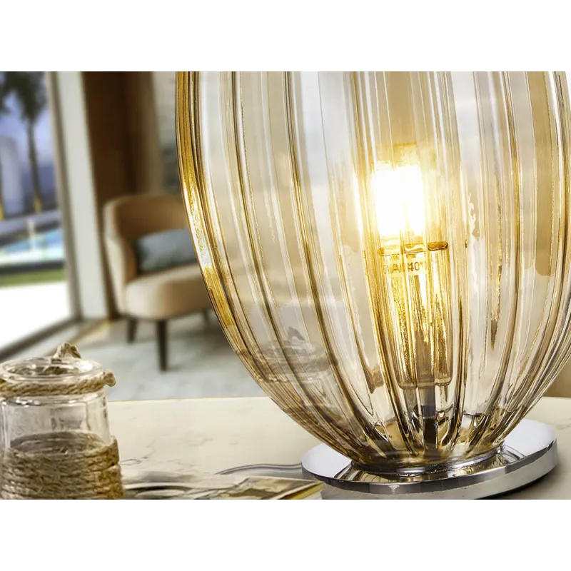 Veioza Schuller Ovila - Table Lamp 1L Cognac Ø20 752671 E27 Spania