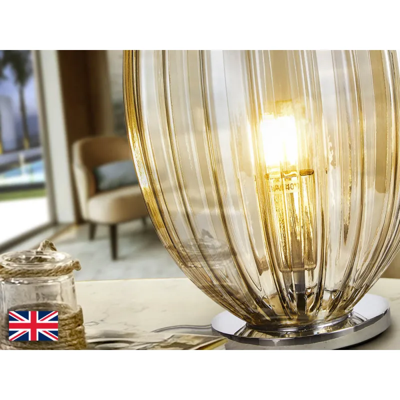 Veioza Schuller Ovila - Table Lamp 1L Cognac Ø20 752671 E27 Spania