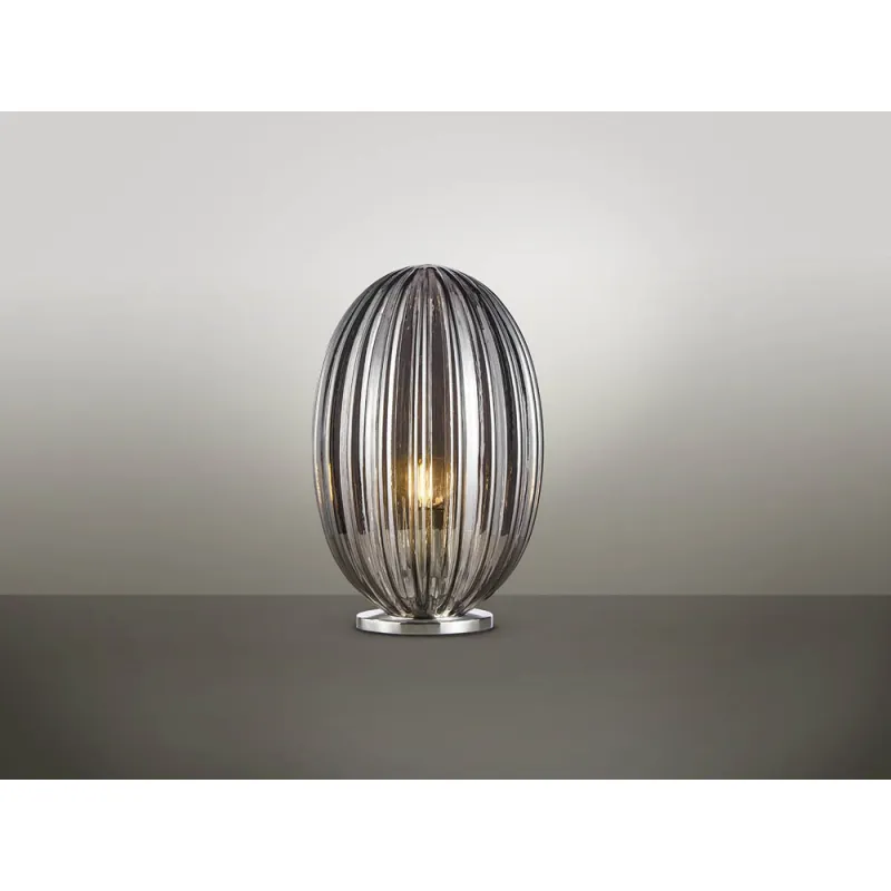 Veioza Schuller Ovila - Table Lamp 1L Smoke Ø20 752695 E27 Spania