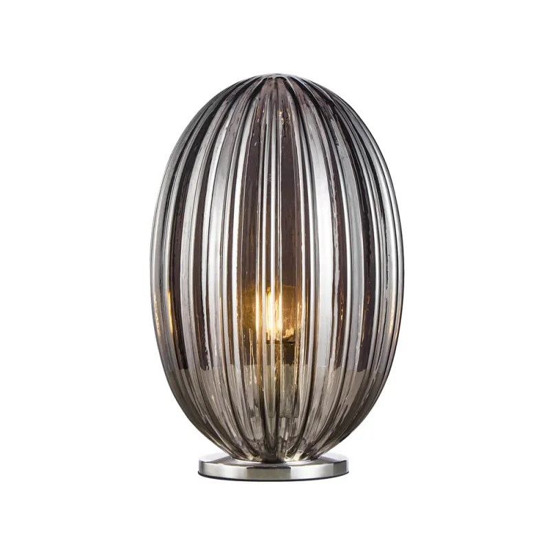 Veioza Schuller Ovila - Table Lamp 1L Smoke Ø20 752695 E27 Spania