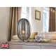 Veioza Schuller Ovila - Table Lamp 1L Smoke Ø20 752695 E27 Spania