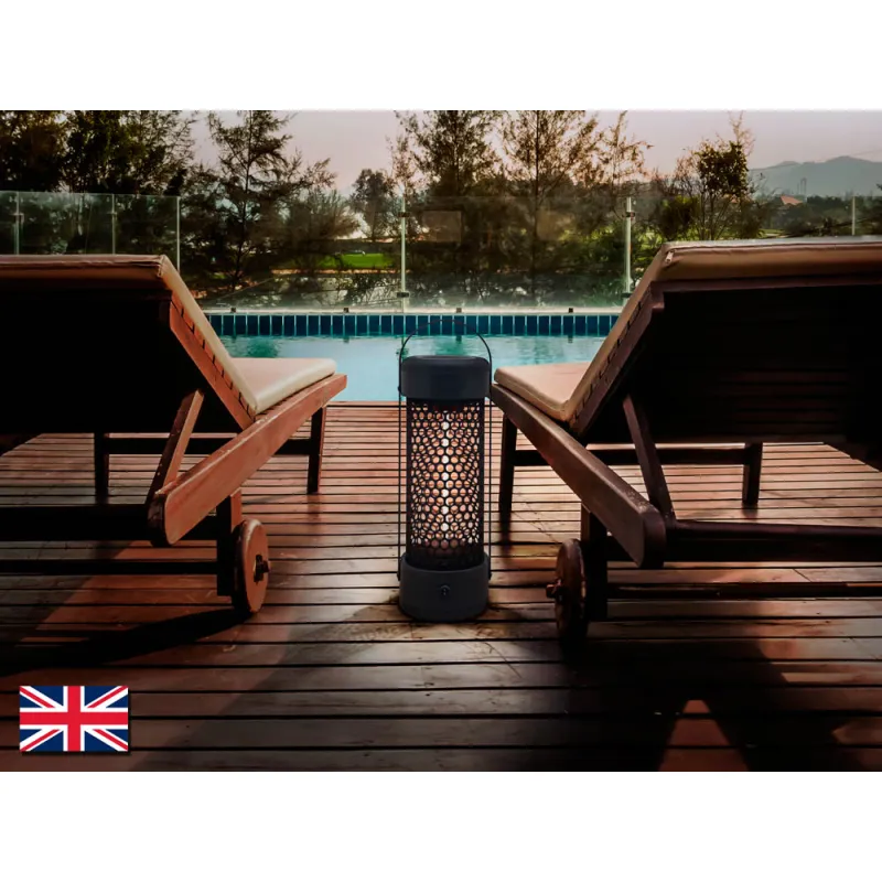 Incalzitor Exterior Schuller ·Heat Black· Lantern Heater 1200W 753746 Spania