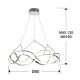 Suspensie Schuller ·Molly· Led Lamp Ø80 Chrome, Dimmable 763950D Led Spania