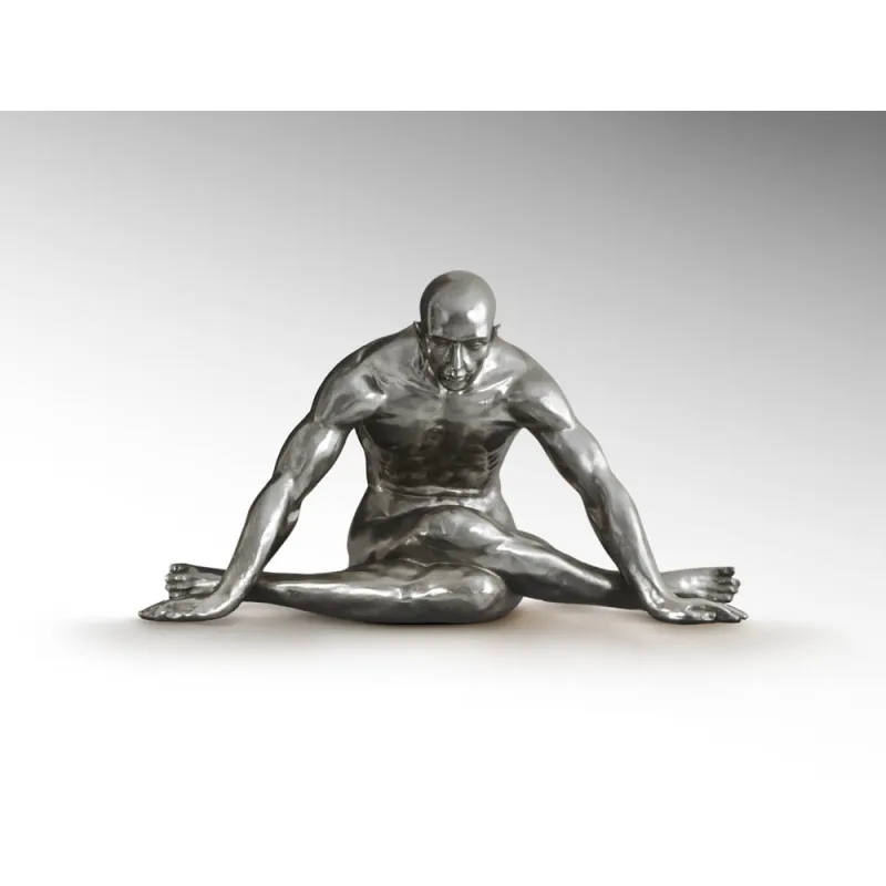 Figurina Decorativa Schuller ·Yoga· Large Figure, Silver 766937 Spania