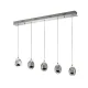 Suspensie Schuller ·Rocio· Led Lamp, 5L, Dimmable, Chrome 783618D Led Spania