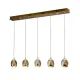 Suspensie Schuller ·Rocio· Led Lamp, 5L, Dimmable, Gold 783627D Led Spania