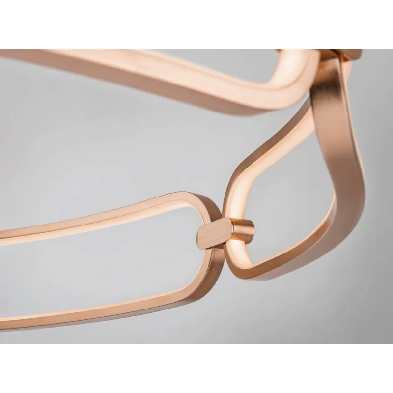 Lustra Plafon Schuller ·Colette· Led Ceiling La.Ø47 G.Rose, Dimm 786430D Led Spania