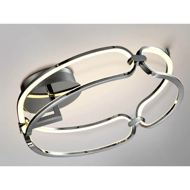Lustra Plafon Schuller ·Colette· Led Ceiling Lamp Ø47 Chrome, Dimmable 786485D Led Spania