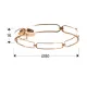 Lustra Plafon Schuller ·Colette· Led Ceiling Lamp Ø80, Rose Gold, Dimmable 786508D Led Spania