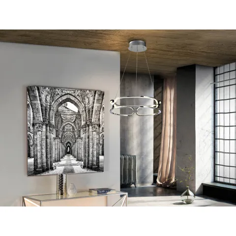 Suspensie Schuller ·Colette· Led Lamp Ø47 Chrome, Dimm 786645D Led Spania