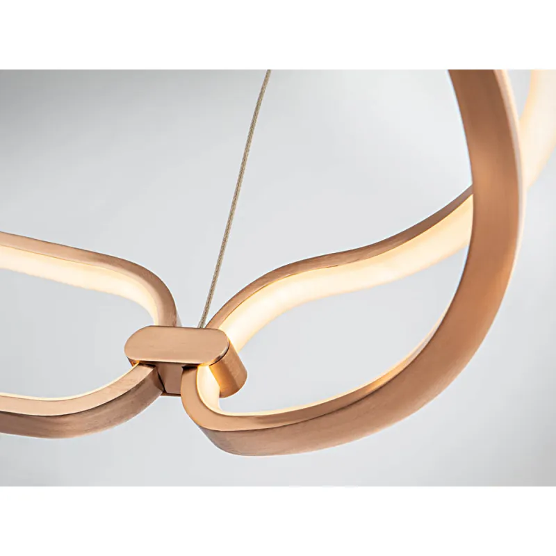 Suspensie Schuller ·Colette· Led Lamp Ø60 Rose Gold, Dimmable 786716D Led Spania