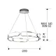 Suspensie Schuller ·Colette· Led Lamp Ø80 Chrome, Dimmable 786973D Led Spania
