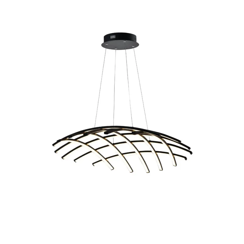 Suspensie Schuller ·Trama· Lamp Ø86, Black 797016 Led Spania