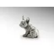 Figurina Decorativa Schuller ·Bull Frances· Small Figure, Silver 816625 Spania