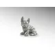 Figurina Decorativa Schuller ·Bull Frances· Small Figure, Silver 816625 Spania