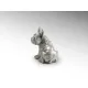 Figurina Decorativa Schuller ·Bull Frances· Small Figure, Silver 816625 Spania