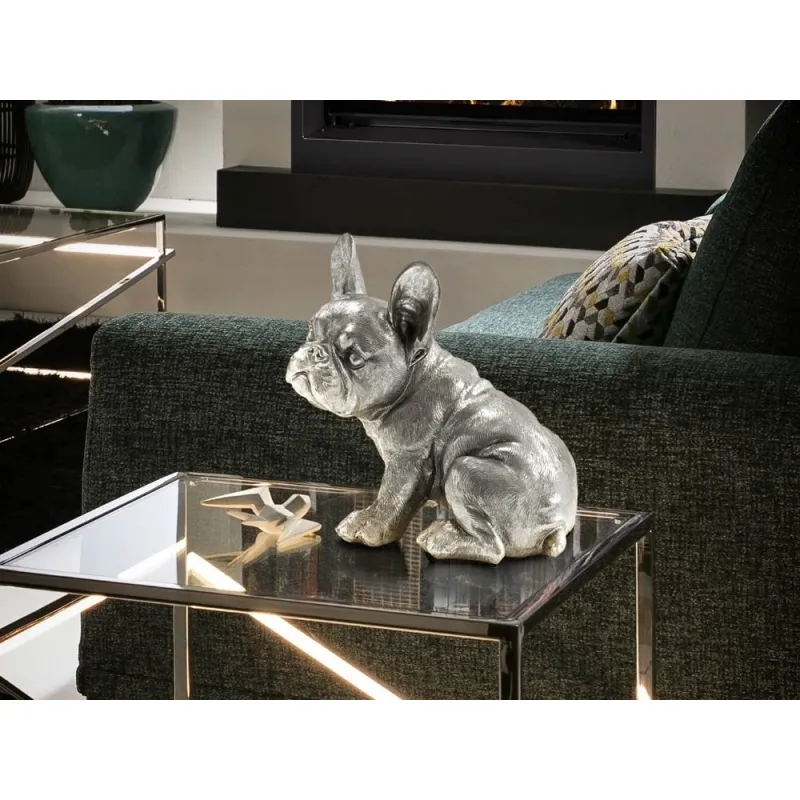 Figurina Decorativa Schuller ·Bull Frances· Small Figure, Silver 816625 Spania