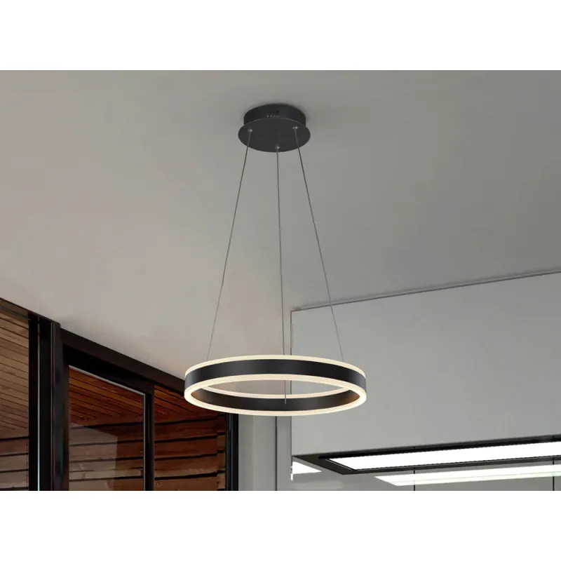 Suspensie Schuller ·Helia· Led Lamp Ø50, Matt Black 831956 Led Spania