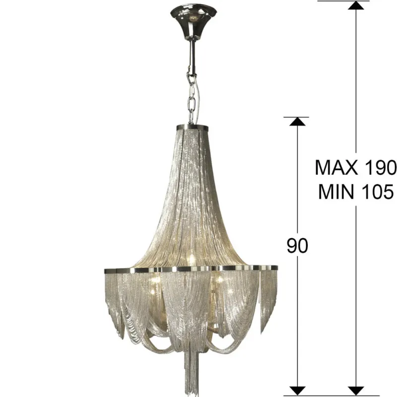 Candelabru Schuller ·Minerva· Dimmable Lamp 10L. 872853D G9 Spania