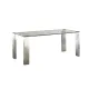 Masa Dining Schuller ·Malibu· Dining Table, Steel 876873 Spania