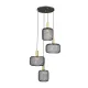 Suspensie Schuller ·Osiris· Lamp 4L., Gold-Black 910477 E27 Spania