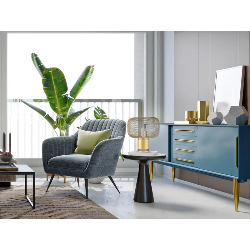 Pendul Schuller ·Osiris· Lamp 1L., Gold 910521 E27 Spania