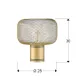 Pendul Schuller ·Osiris· Lamp 1L., Gold 910521 E27 Spania