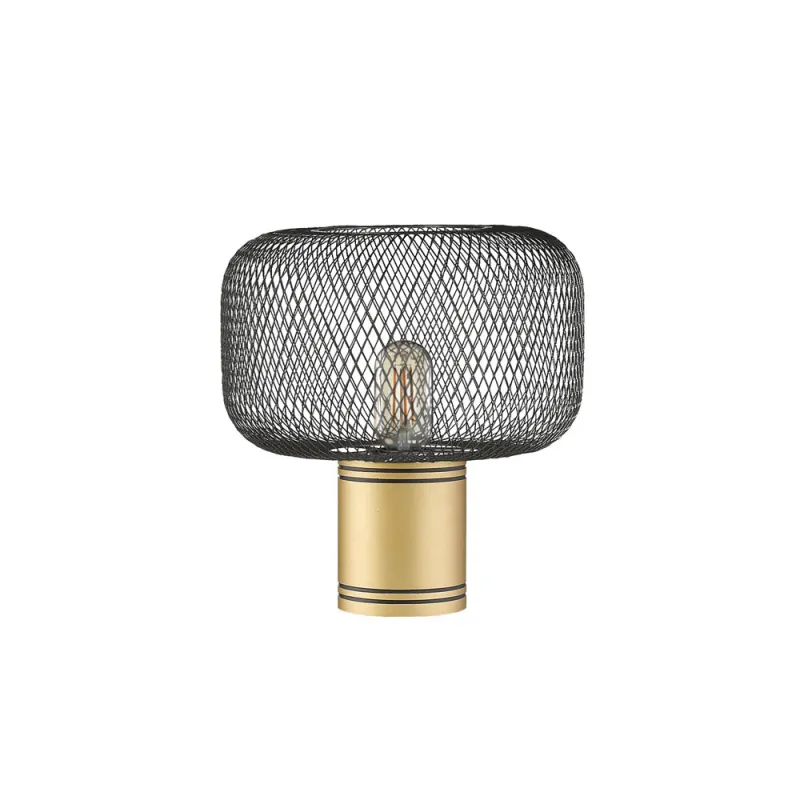 Veioza Schuller ·Osiris· Table Lamp 1L., Gold-Black 910538 E27 Spania
