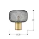 Veioza Schuller ·Osiris· Table Lamp 1L., Gold-Black 910538 E27 Spania